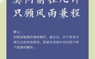 风雨兼程：如何在人生不易中成长与传递正能量